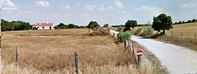Paisagem do Alentejo &copy; Google Earth Pro