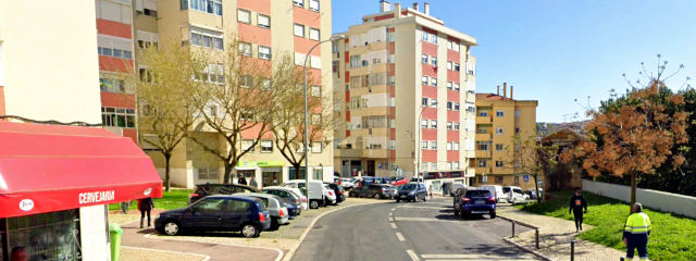 Rue des industries, Centre d'Amadora &copier Google Earth Pro