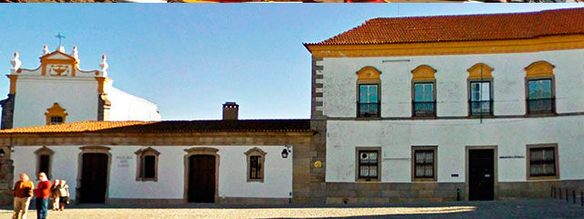 Centro de Évora, a capital do Alentejo, situada no Alentejo Central &copy; Google Earth Pro