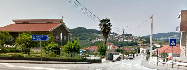 Landscape in Felgueiras, in Sousa, Porto District, Douro Litoral (Northern Region) &copy; Google Earth Pro