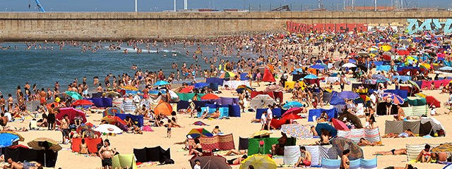 Praia de Matosinhos, Matosinhos, distrito do Porto © / CM de Matosinhos