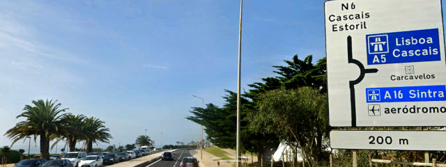 Oeiras, Distrito de Lisboa &copy; Google Earth Pro