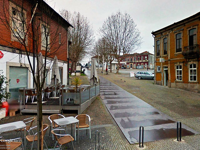 Rue São Mamede à Valongo, département de Porto